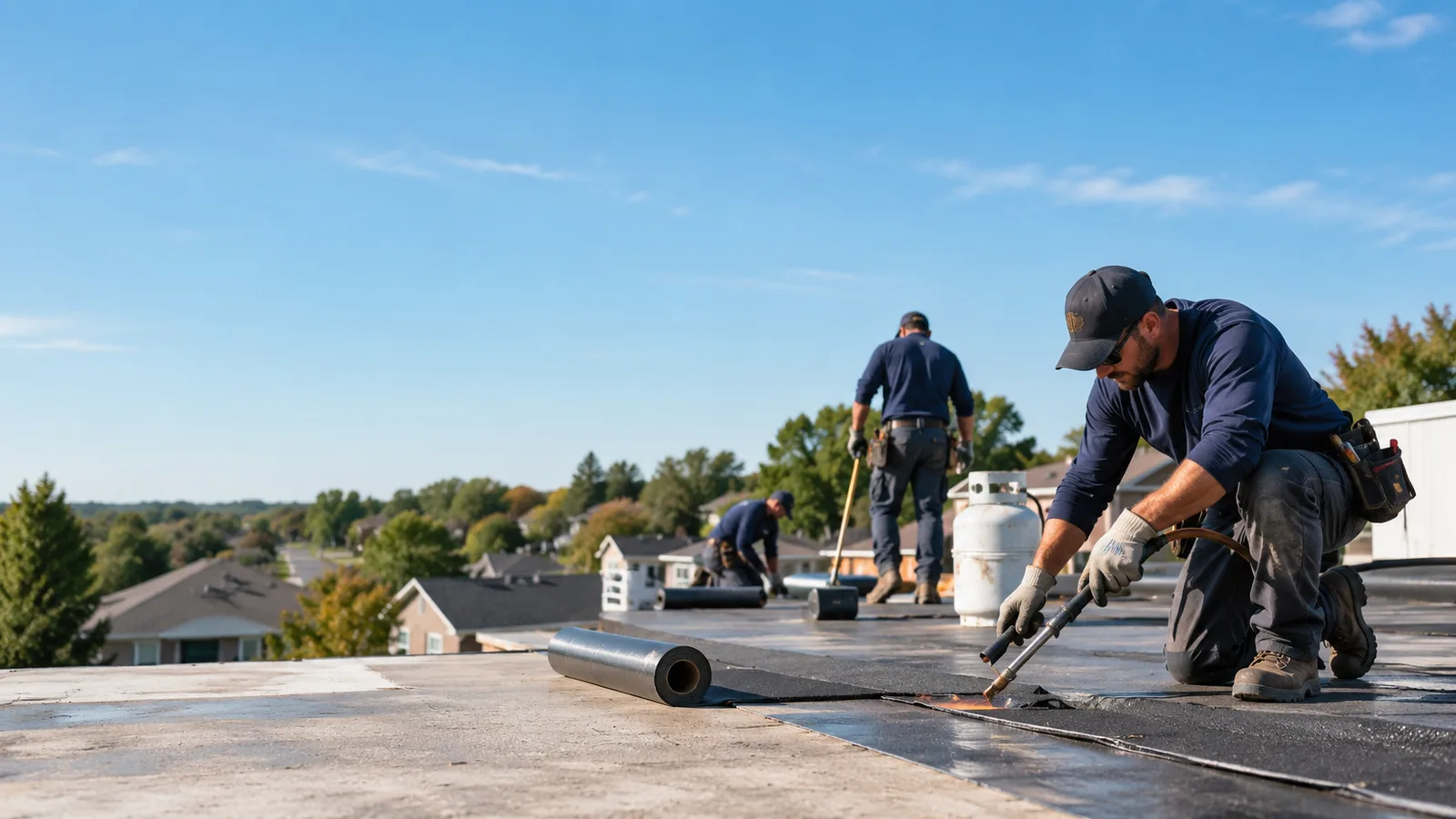 Flat Roof Leak Repair providers in Perkins, OK
